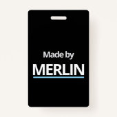 MERLIN製 バッジ (正面)