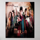MERLIN BBC TV SHOW FANTASY ポスター (正面)