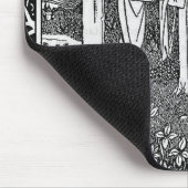 Merlin, by Aubrey Beardsley - HD マウスパッド (コーナー)