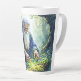 Merlin Practicing Herbalism Latte Mug カフェラテマグ