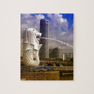 Merlion、シンガポール ジグソーパズル