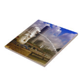 Merlion、シンガポール タイル (側面)