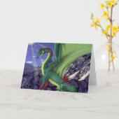 Merlockの挨拶状 カード (黄色い花)