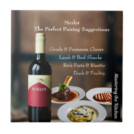 Merlot Wine Pairing/Mastering the Kitchen タイル