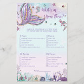 Mermaidあなたの電話ゲームのシャワー活動に何がある (正面)