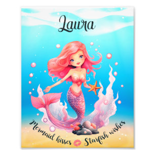 Mermaidの最高のポスターを希望 フォトプリント