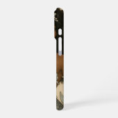 Mermaidの表示電話番号 iPhoneケース (左側面)