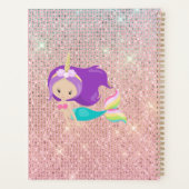 Mermaidはユニコーンの女の子の雑誌になりたい プランナー手帳 (裏面)