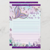 Mermaidアドバイスで親をメッセージカードにする (正面/裏面)