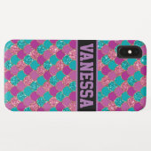 Mermaidカラフルグリッター – 自分でカスタマイズ Case-Mate iPhoneケース (裏面(横))