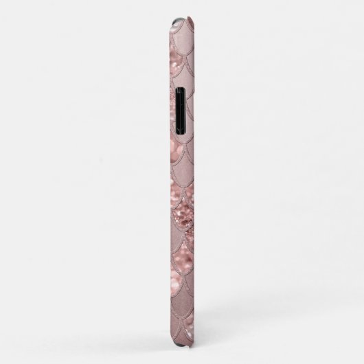 Mermaidグリッターはかりで測#8 (フェイクグリッター) Case-Mate iPhoneケース (裏面/右)