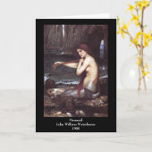 Mermaidグリーティングカード カード (黄色い花)