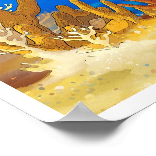 Mermaidシリーズのポスターと製品 ポスター (角)