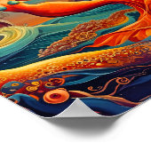 Mermaidファンタジープリント、バリューポスター紙(マット) ポスター (角)