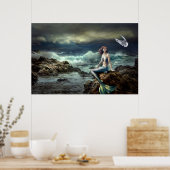 Mermaidファンタジーポスター ポスター (キッチン)