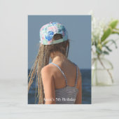 Mermaidヘア気にはDont、自分の写真を追加 シーズンカード (スタンド正面)