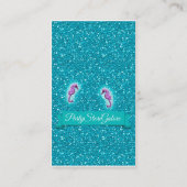 MermaidベビーブックリクエストInserts Baby Shower #130 エンクロージャーカード (裏面)