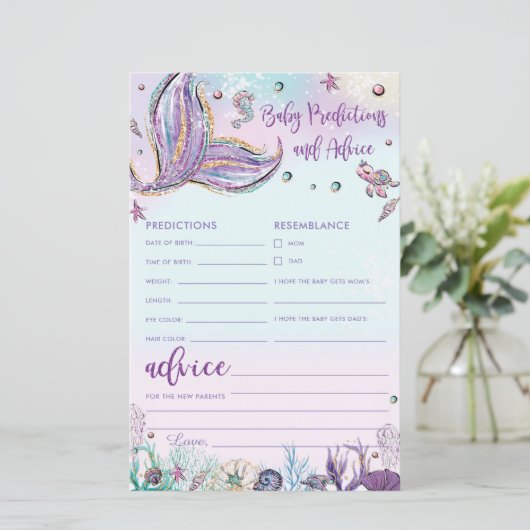 Mermaidベビー予測とアドバイスシャワー活動 (スタンド正面)