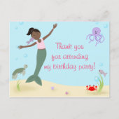 Mermaid恋しく思パーティーあり ポストカード (正面)