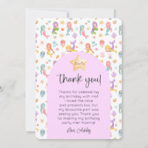 Mermaid誕生日写真ありがとう