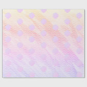 Mermaid はかりで測 Seashells水彩模様 ラッピングペーパー (フラット)