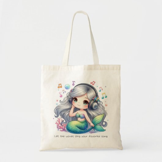 Mermaid トートバッグ (正面)