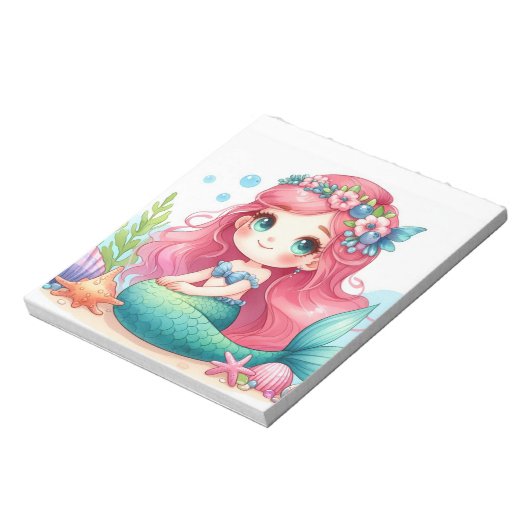 Mermaid ノートパッド (回転)