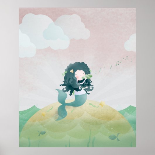 Mermaid – ポスタープリント ポスター (正面)