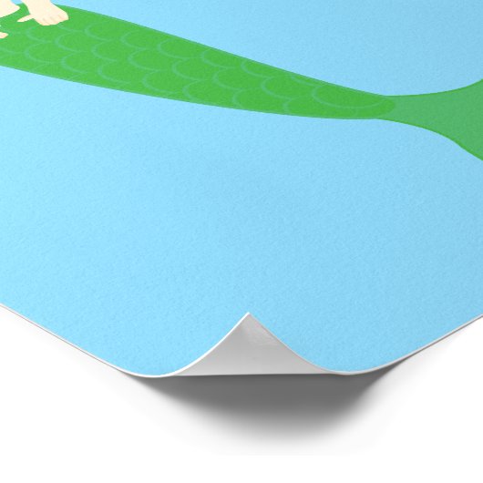 Mermaid ポスター (角)