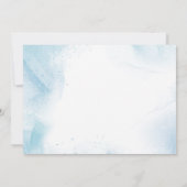 Mermaid 1st誕生日パーティーオンダーザシーフォト 招待状 (裏面)