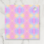 Mermaid 2nd誕生日の変更の編集文字のパーソナライズ フェイバータグ (裏面)