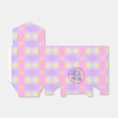 Mermaid 2nd誕生日の変更の編集文字のパーソナライズ フェイバーボックス (折り畳みなし)