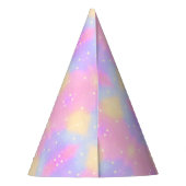 Mermaid 3rd誕生日の変更の編集文字のパーソナライズ パーティーハット (裏面)