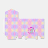 Mermaid 3rd誕生日の変更の編集文字のパーソナライズ フェイバーボックス (折り畳みなし)