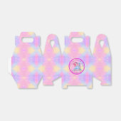 Mermaid 3rd誕生日の変更の編集文字のパーソナライズ フェイバーボックス (折り畳みなし)