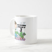 Mermaid 3rd誕生日Tシャツとギフト コーヒーマグカップ (正面左)