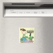 Mermaid 3rd誕生日Tシャツとギフト マグネット (インサイチュ (食洗機))