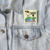 Mermaid 4th誕生日Tシャツとギフト 缶バッジ (インサイチュ)