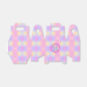 Mermaid 4th Birthday Change編集文字パーソナライズ フェイバーボックス (折り畳みなし)