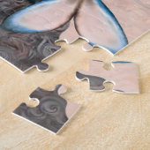 Mermaid and Rose Fantasy Myth Puzzle ジグソーパズル (側面)