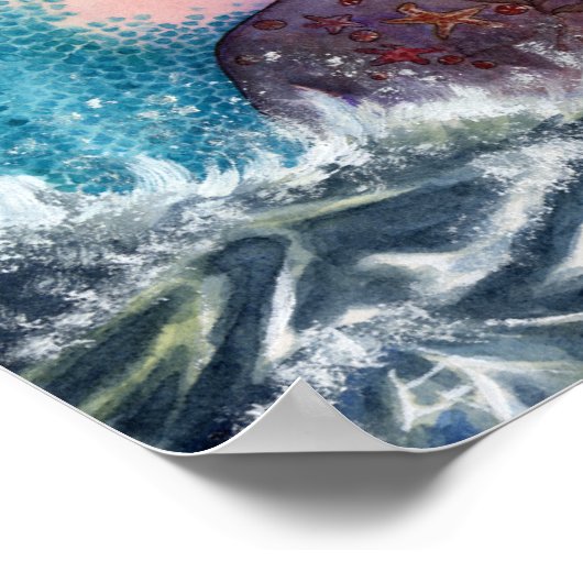 Mermaid Art Poster - Bring Me Tidings ポスター (角)