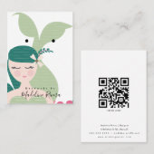 Mermaid Artisanイヤリングディスプレイカード コーリングカード (正面/裏面)