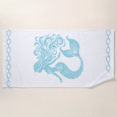 Mermaid Beach Towel ビーチタオル (正面)