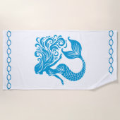 Mermaid Beach Towel ビーチタオル (正面)