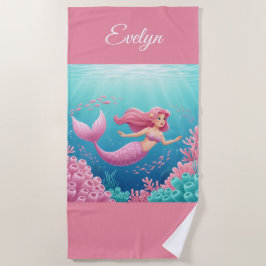 Mermaid Beach Towel ビーチタオル