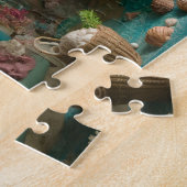 Mermaid Bedroom Coral Cove Fantasy Scene ジグソーパズル (側面)