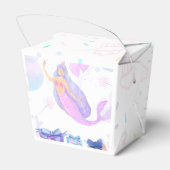 Mermaid Birthday フェイバーボックス (裏面サイド)
