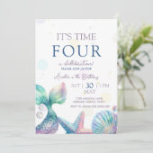 Mermaid Birthday 招待状 (スタンド正面)