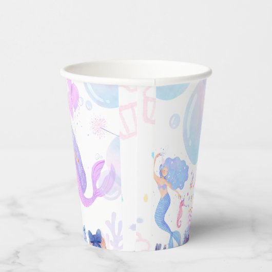 Mermaid Birthday 紙コップ (右)