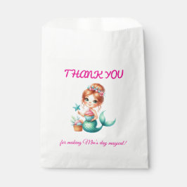 Mermaid Birthday Cute Party Favor Bag フェイバーバッグ